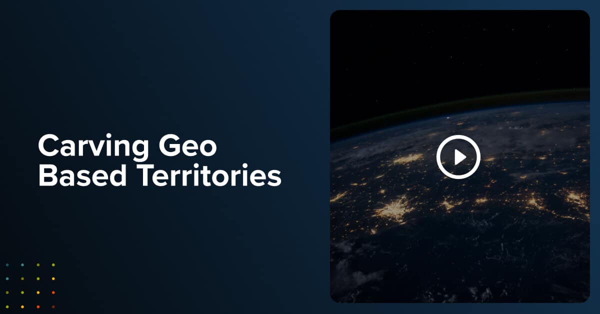 Carving Geo Based Territories Territories