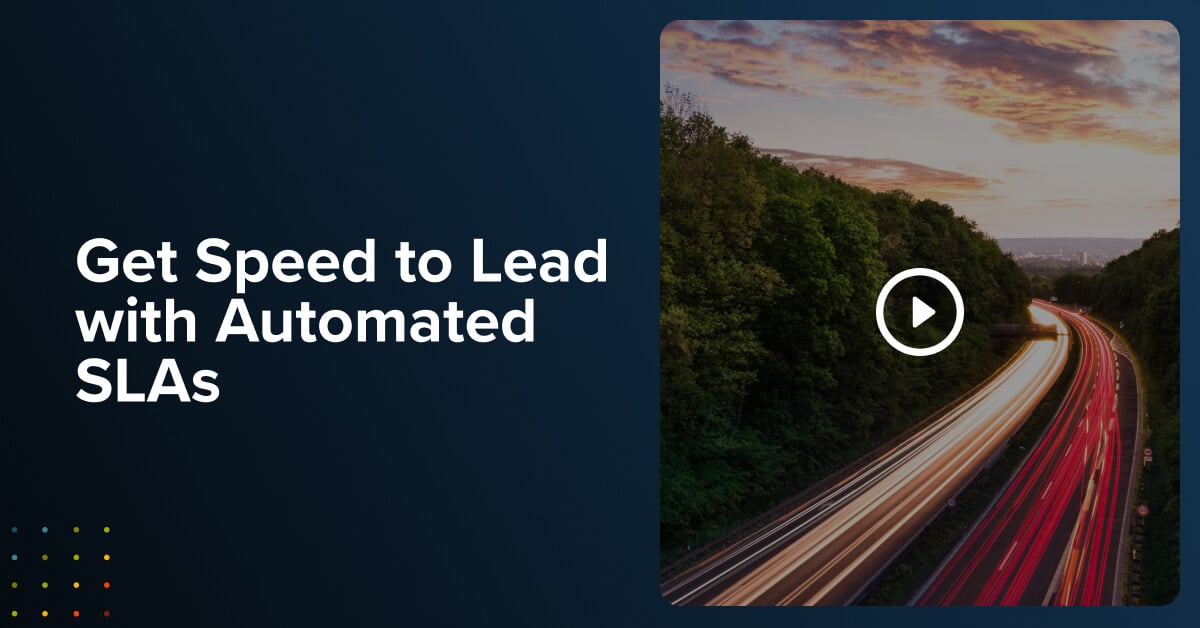 Get Speed to Lead with Automated SLAs Roads in between mountains