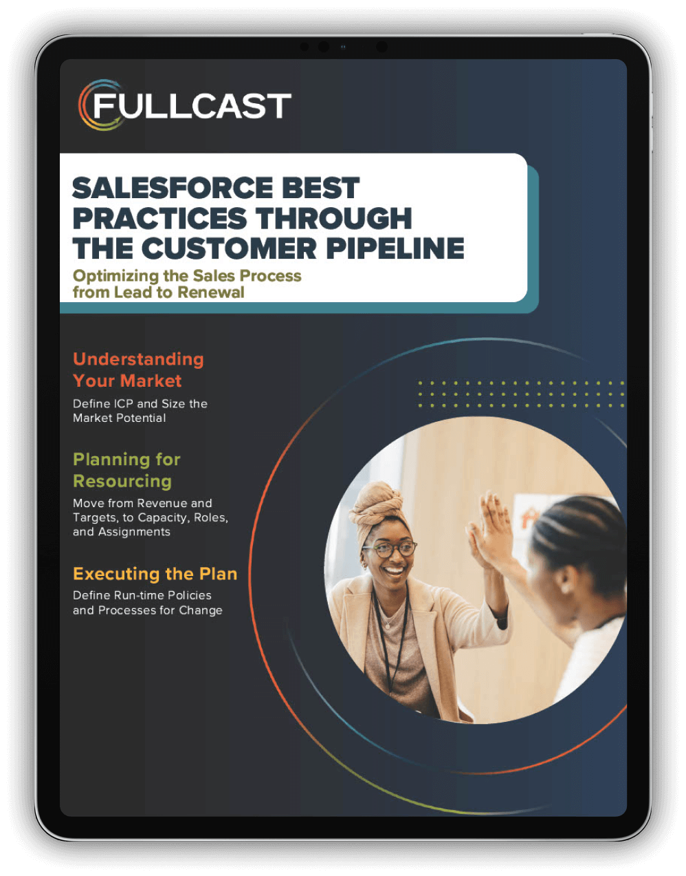 Salesforce Best Practices Through the Customer Pipeline Mockup